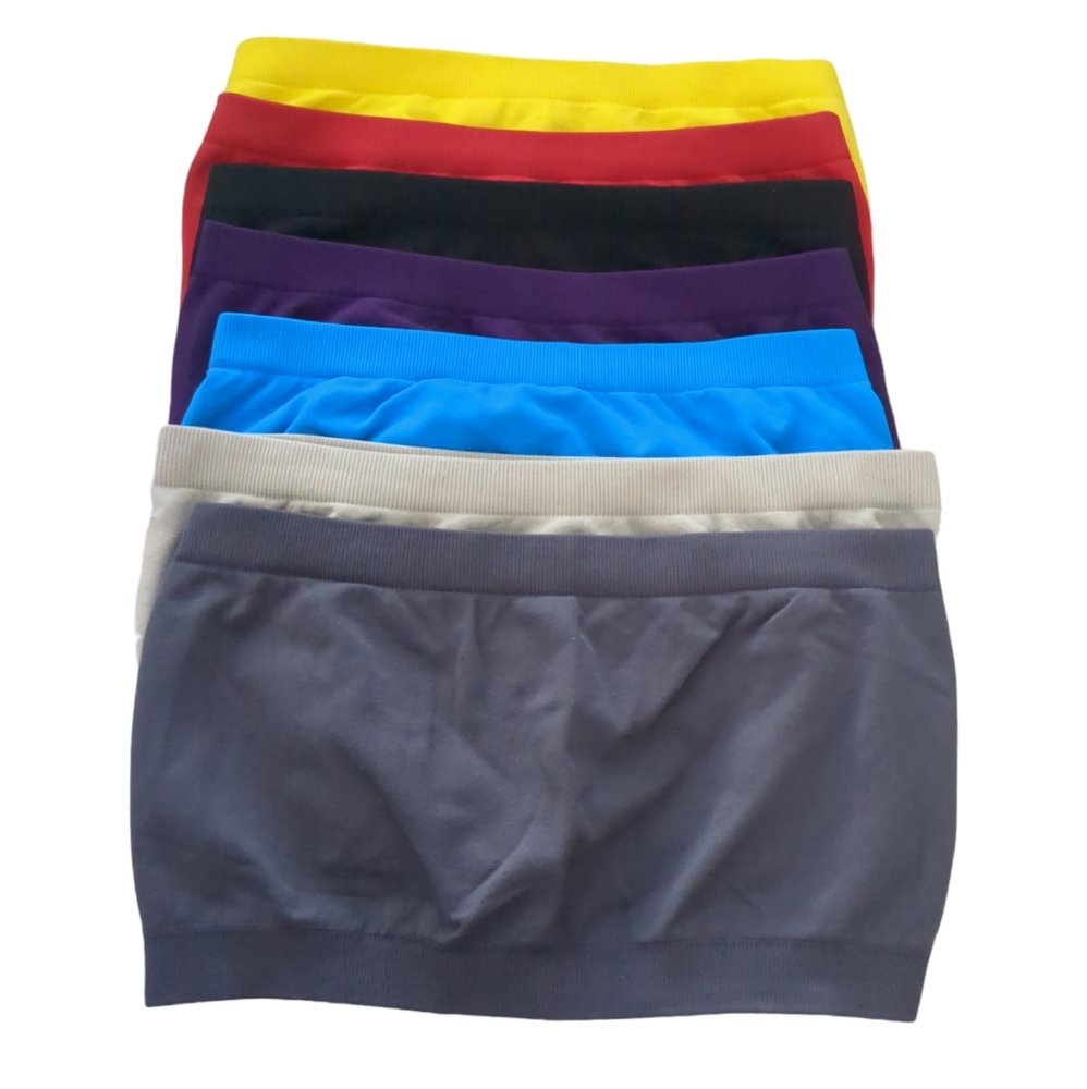 SugarLips tube top. 7 different tops, 7 different colors sold as one/together - Picture 1 of 6